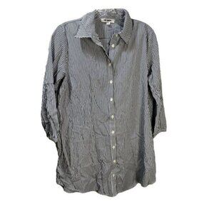 BB Dakota Button Down Shirt‎ Pinstripes XS